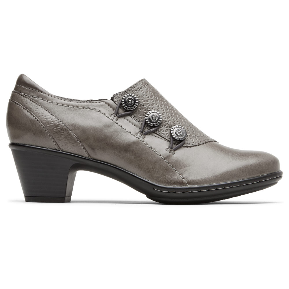 Rockport Womens Cobb Hill Kailyn High Vamp - Wedges Grey - IVX308169